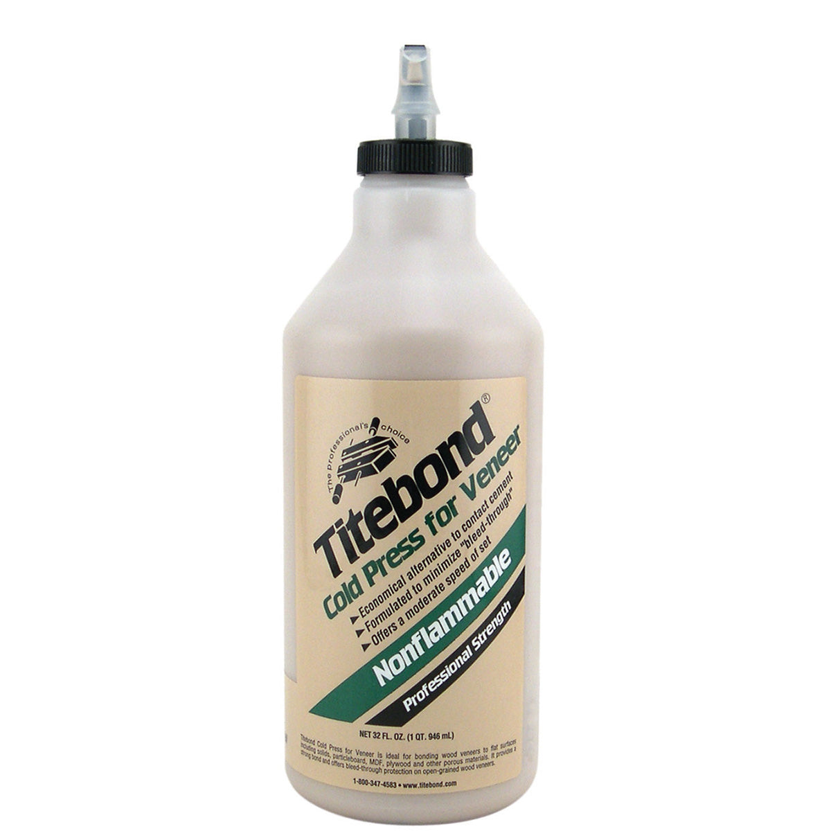 Titebond 5175 Cold Press Veneer Glue Quart 32 fl oz