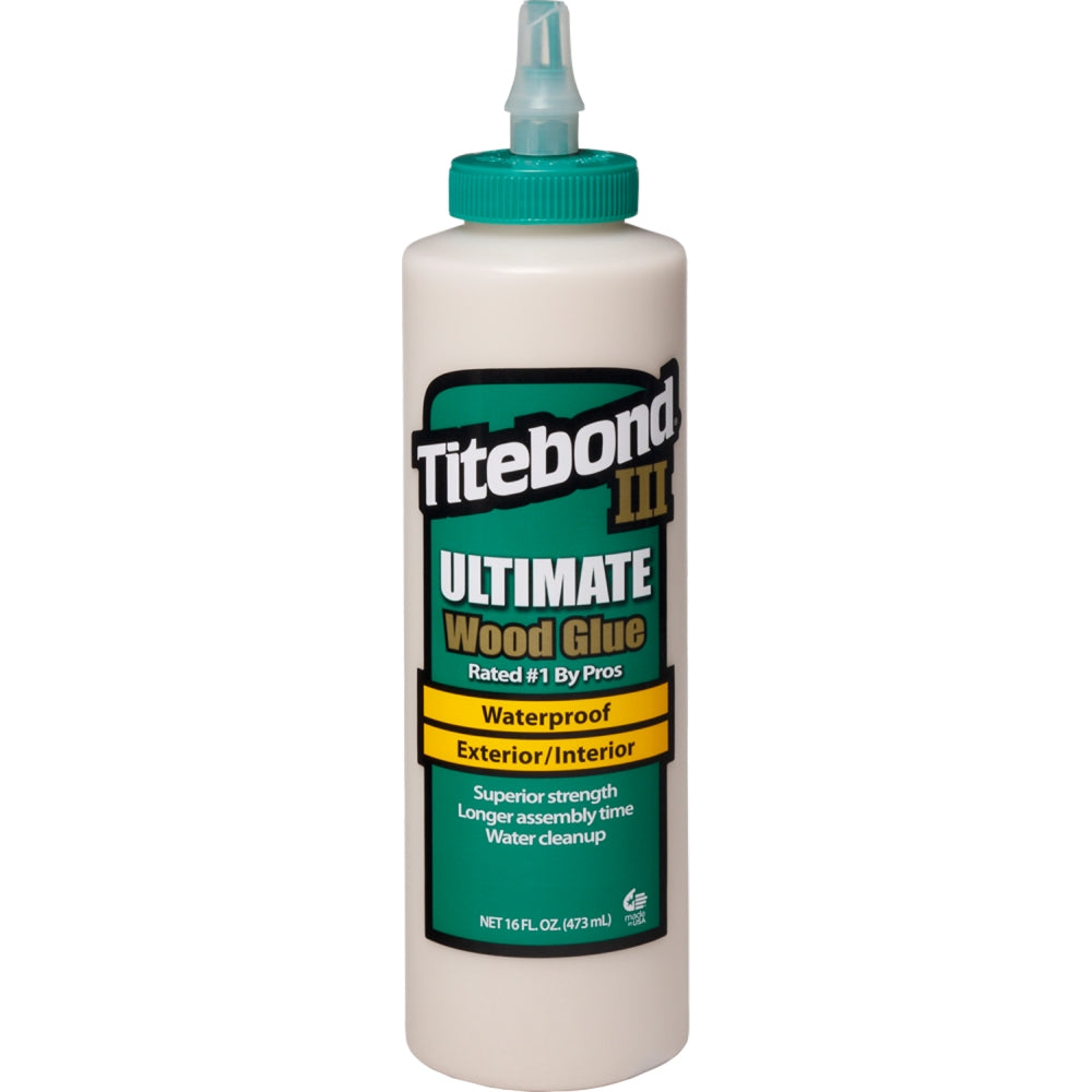 Titebond 1414 III Ultimate Exterior Wood Glue 16 fl oz