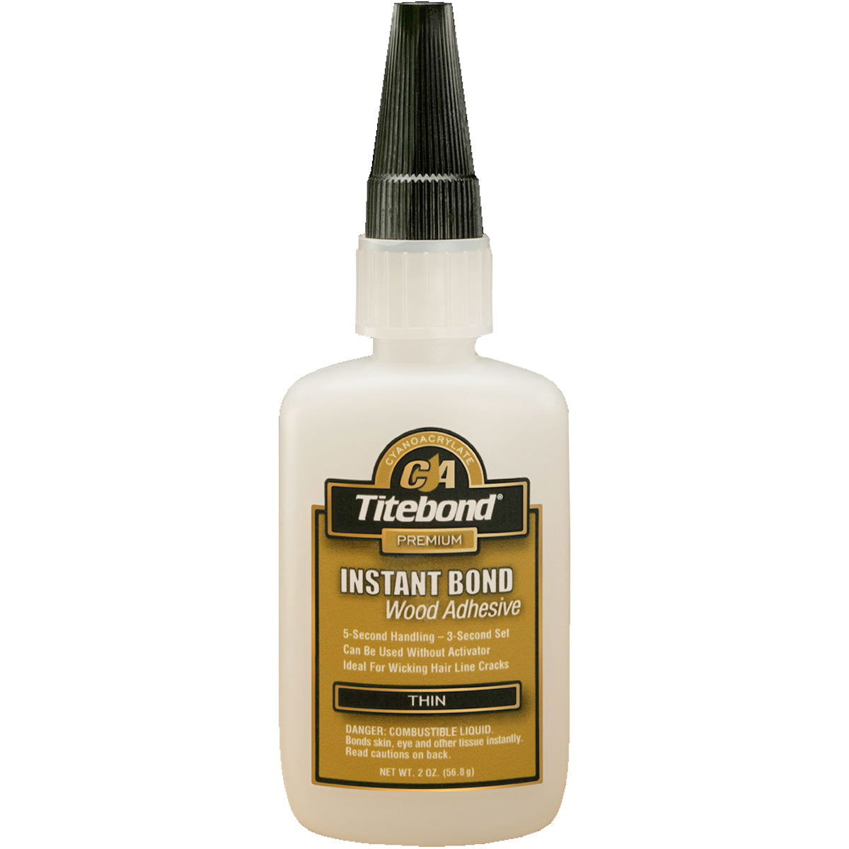 Titebond 6201 Thin Instant Bond CA Superglue, 2oz
